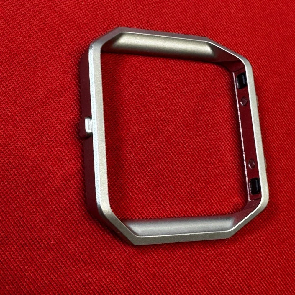 Brushed Nickel Tone Smart Watch‎ Face Frame